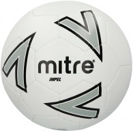 Мяч футбольный №4 MITRE IMPEL тренировочный (термопластичный PU) BB1118WIL Бело-серо-черный