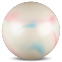 Мяч для художественной гимнастики силикон 300 г AB2803C 15 см Радуга 1