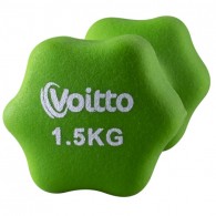 Гантель для фитнеса неопреновая "Звезда" Voitto 1,5 кг